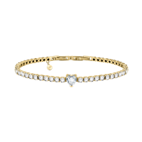 Bracciale Chiara Ferragni Donna DIAMOND HEART in Lega metallica Zirconia J19AUV17 - J19AUV17